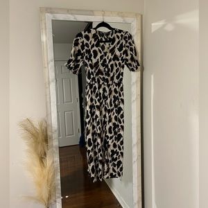 Cheetah print lightweight super comfortable dress